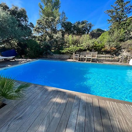 Le Havre De Paix En Garrigue 4 Chambres 3 Sdb Piscine Bezouce Exteriör bild